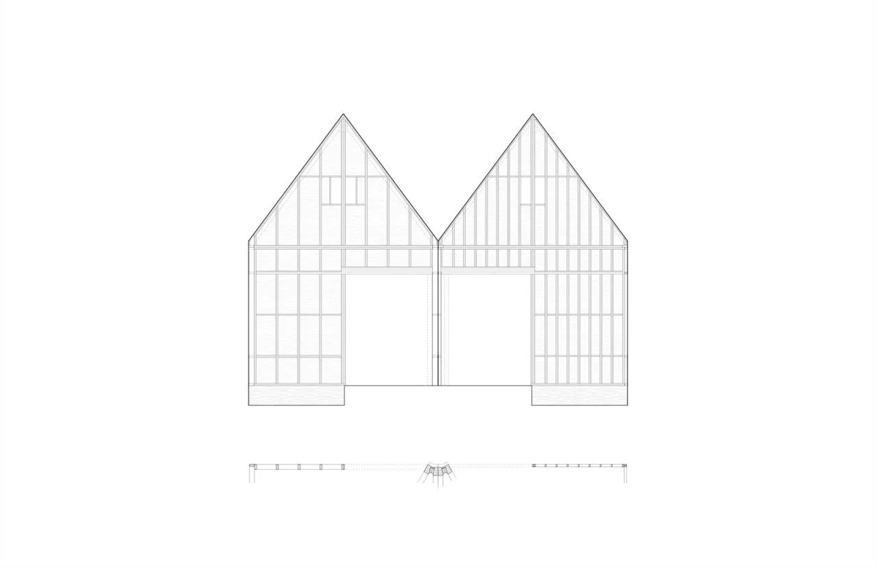 BIM Architecture | Bruges Double Exhibition Pavilion/PARA