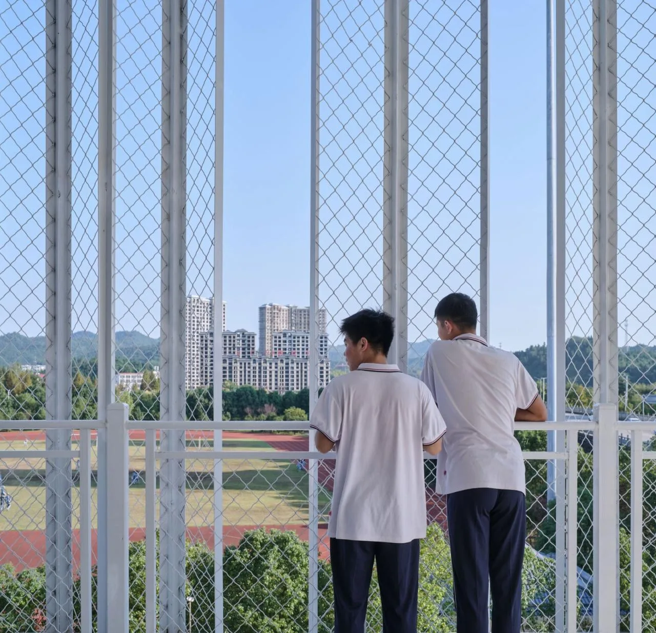 BIM Architecture | Yihuang No.1 Middle School Comprehensive Building/By Building