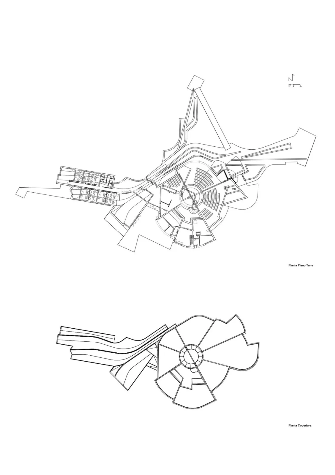 BIM Architecture | Suspended Roof: Church and Diocese Complex/Miralles Tagliabue EMBT
