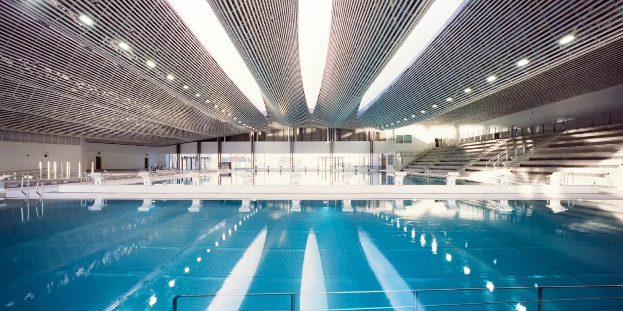 BIM Architecture | Wavy Roofing, UCPA Grand Lance Stadium/Marc Mimram