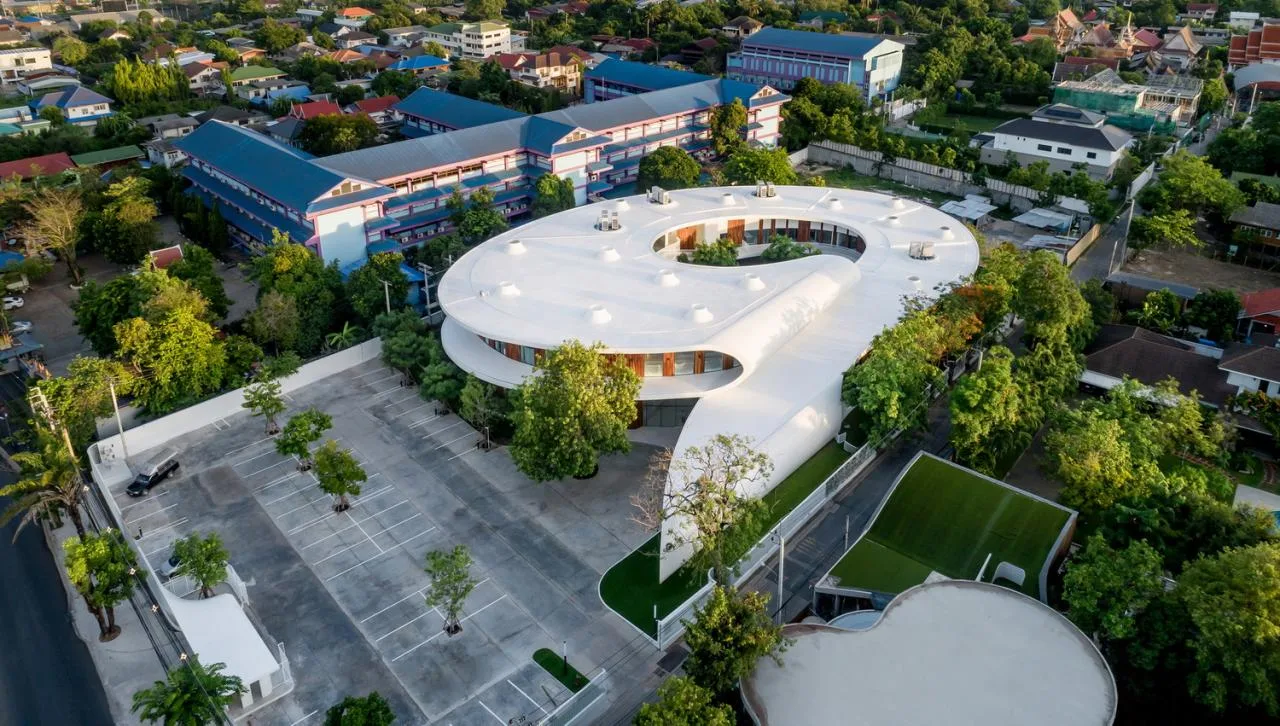 BIM Architecture | Kindergarten Space Full of Childhood in Bangkok, Thailand/Plan Architect
