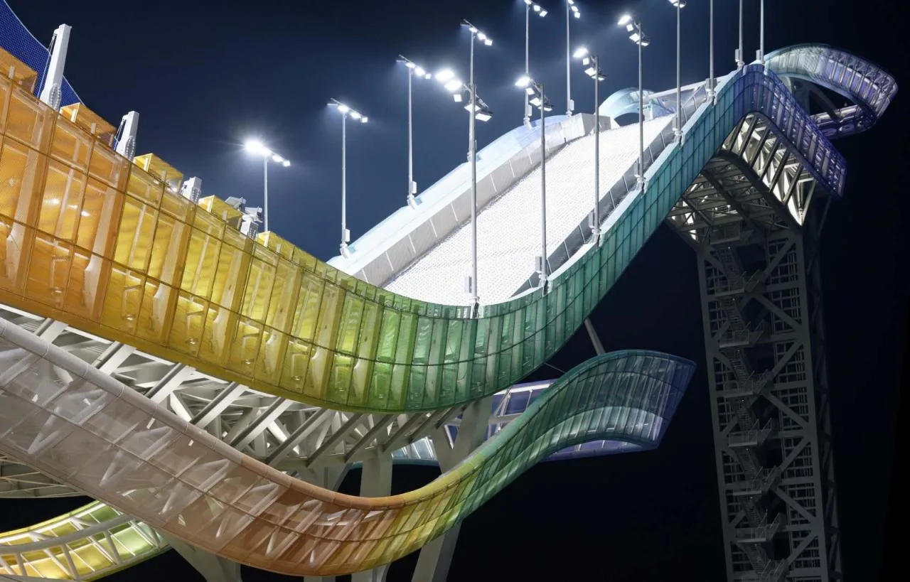BIM Architecture | Shougang Ski Jumping Center/Tsinghua University Architectural Design and Research Institute