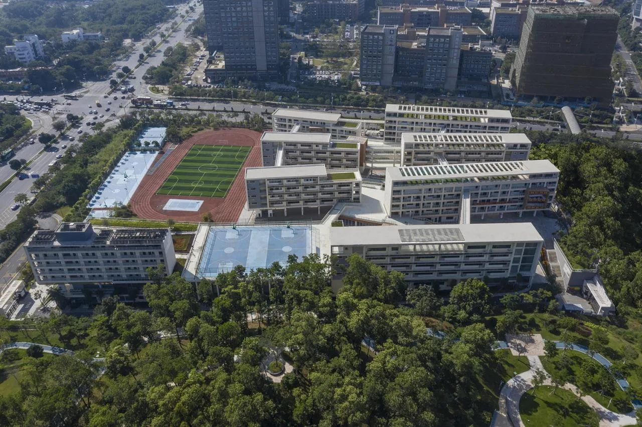 BIM Architecture | Phoenix School in Guangming New District, Shenzhen / 'Zhong Zhong + Zhong Bo Bo' Studio of Shenzhen University Architectural Design and Research Institute