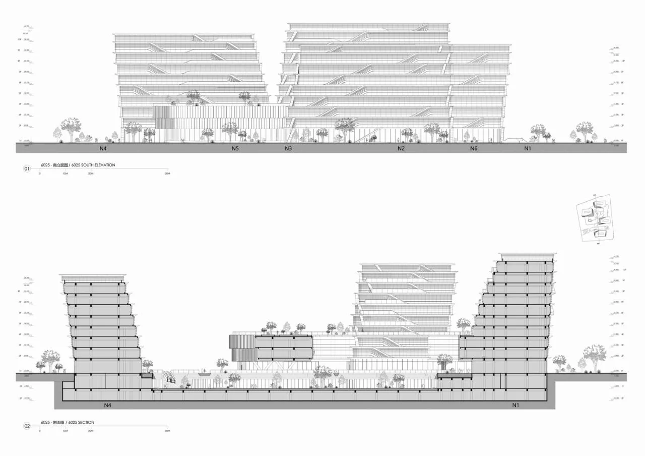 BIM Architecture | Xishan Zhigu - Beijing Collaborative Innovation Park/CAA Architecture Firm