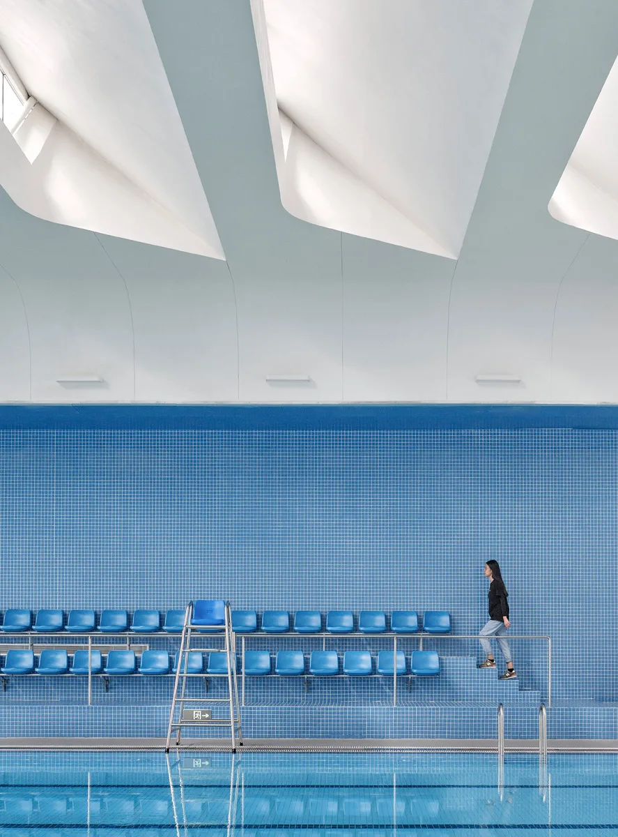 BIM Architecture | Shanghai Qingpu Pinghe Sports Center/OPEN Architecture Firm
