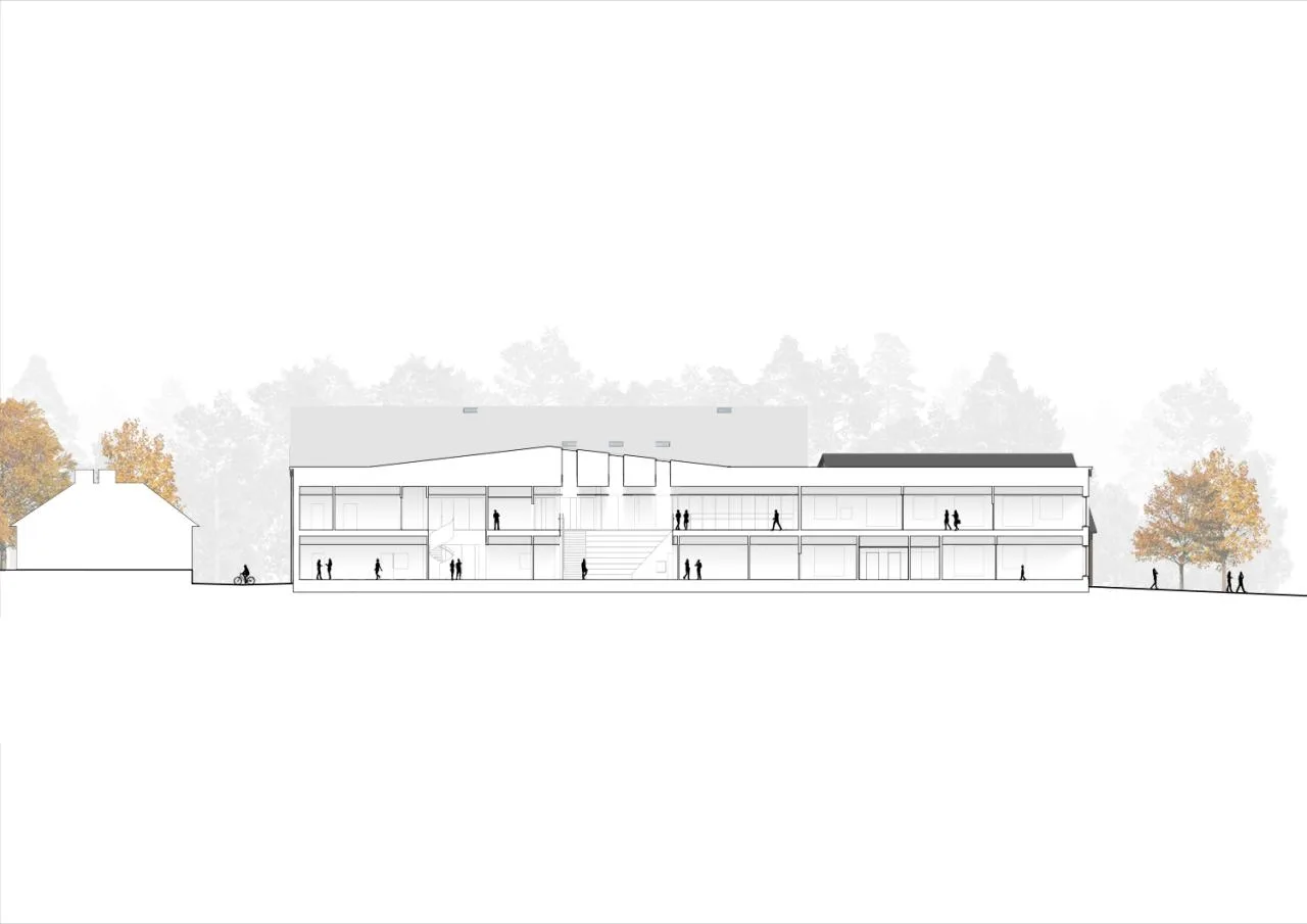 BIM Architecture | Hankasalmi School/Parviainen Architects