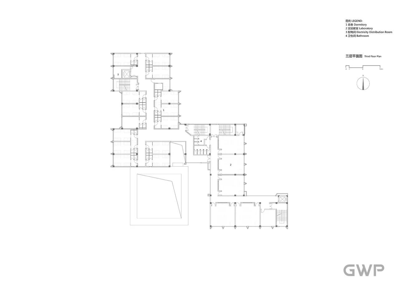 BIM Architecture | Spread Wings in the Wind, Embark on Dreams - Lin'an Fengzhigu International Camp/GWP