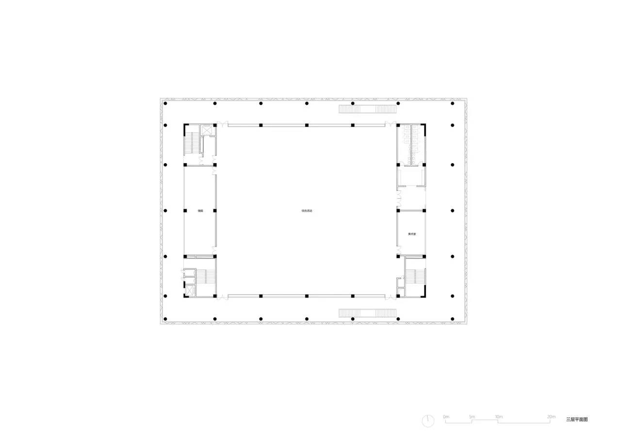 BIM Architecture | Yihuang No.1 Middle School Comprehensive Building/By Building