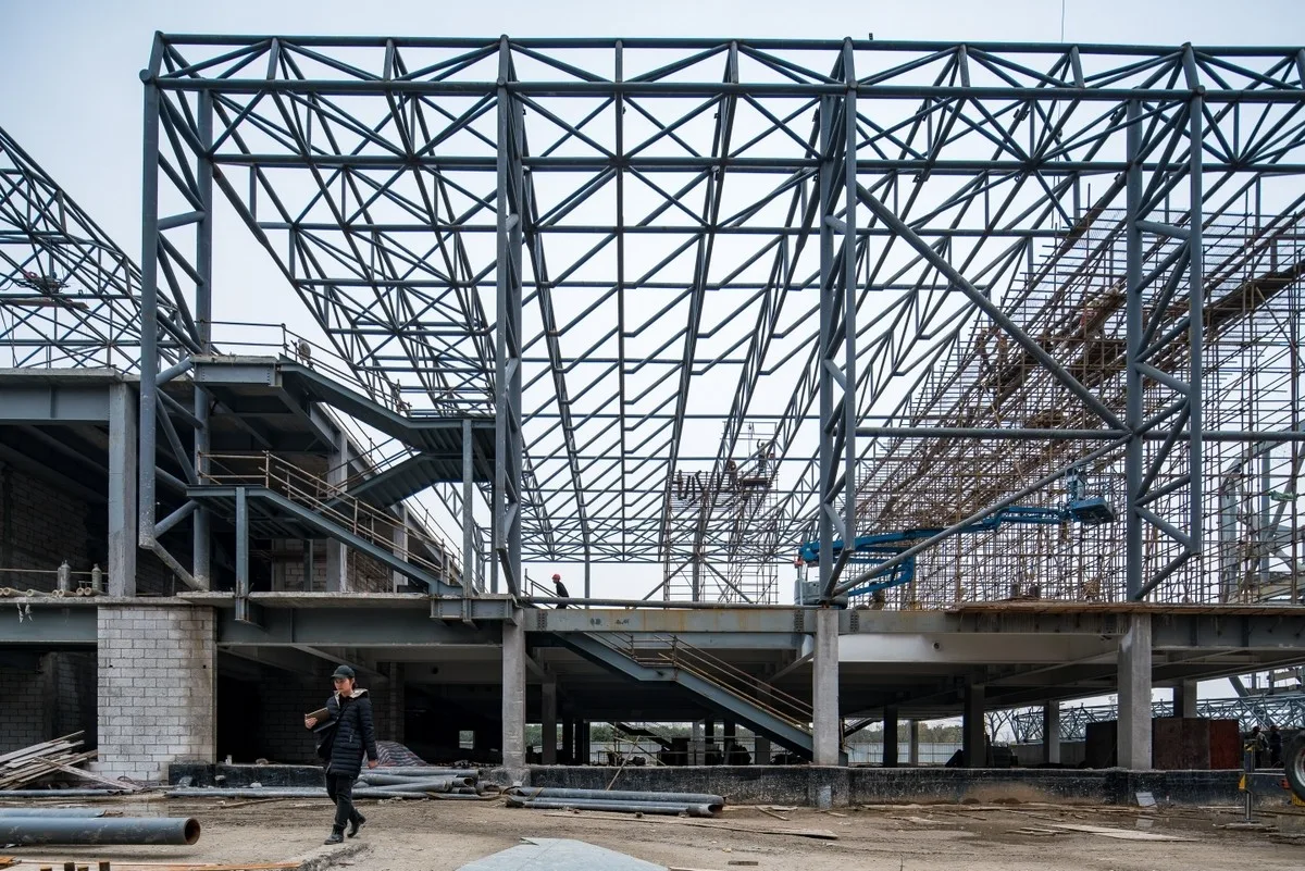 BIM Architecture | Shanghai Qingpu Pinghe Sports Center/OPEN Architecture Firm