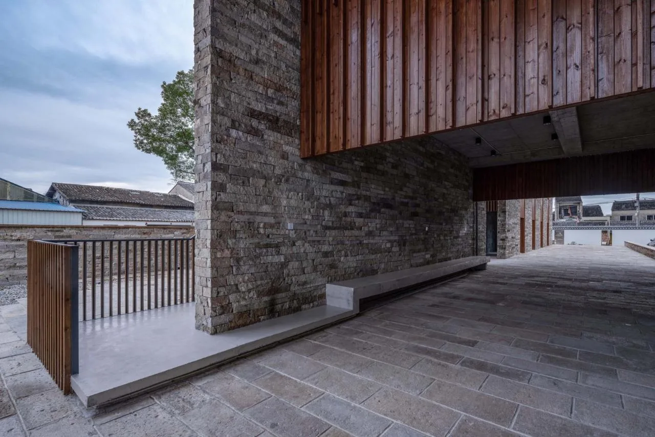 BIM Architecture | Xiaowufen Village Cultural Hall/Garden Architecture Landscape