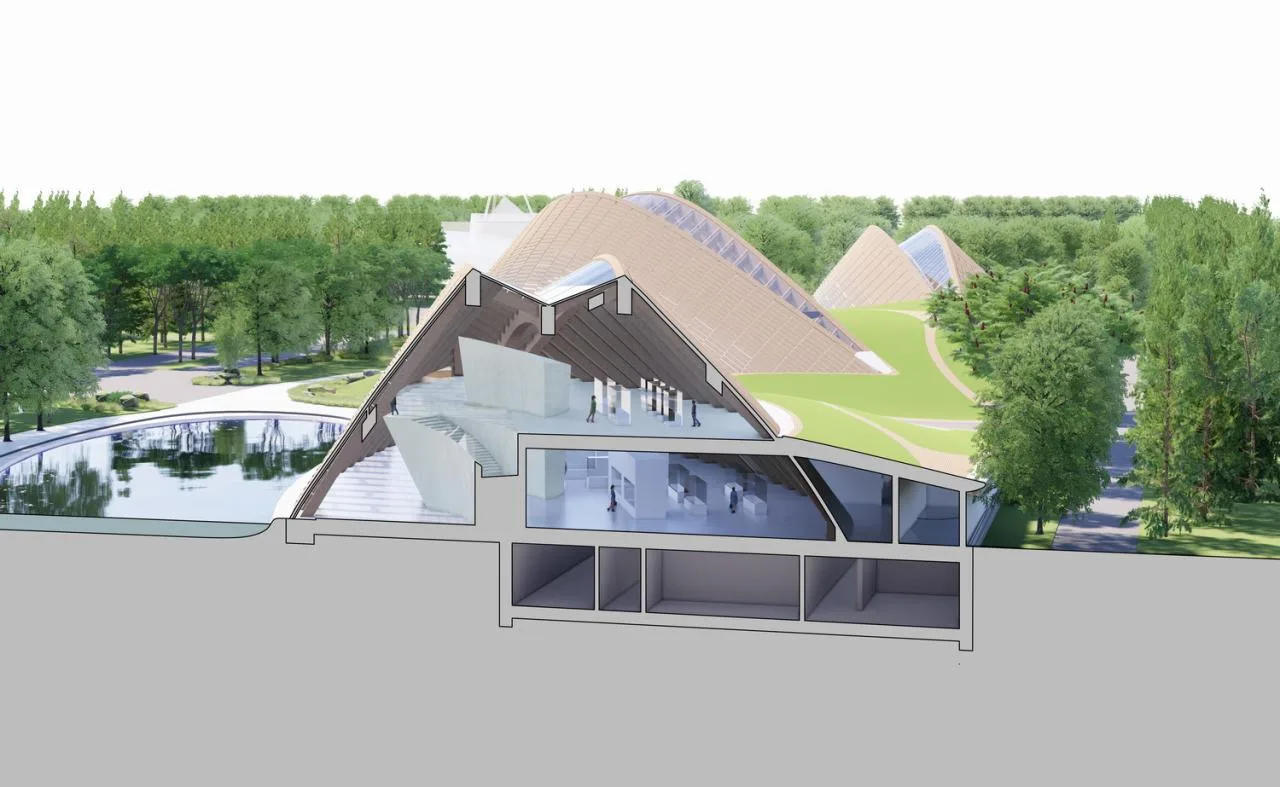 BIM Architecture | New Building Design Proposal for Sanxingdui Museum 'Sanxingdui Eye' / MAD