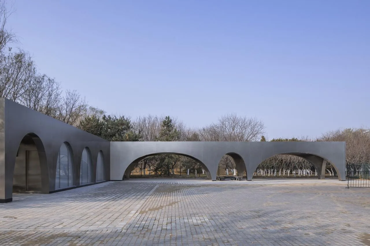 BIM Architecture | Beijing Olympic Forest Park Runner Service Station/TEMP Architectural Design Studio