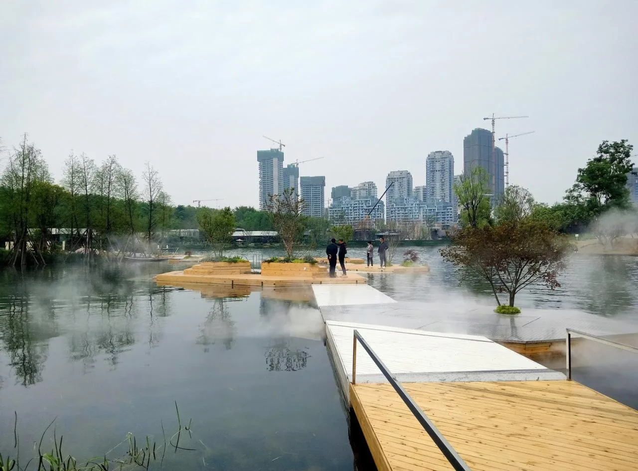 BIM Architecture | Chengdu Luhu Sky Floating Island/unarchitecte