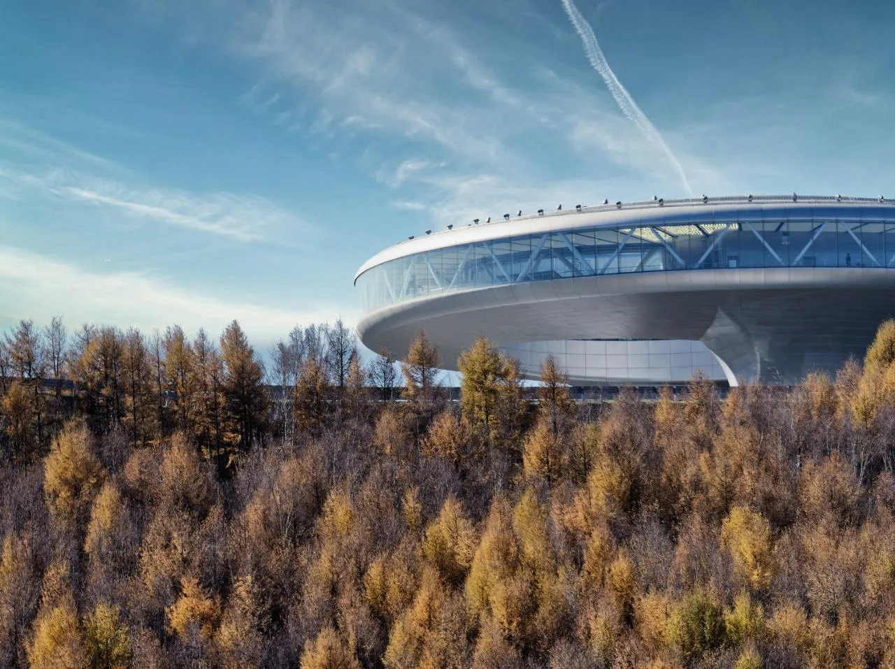 BIM Architecture | National Ski Jumping Center/THAD Tsinghua University Architectural Design and Research Institute