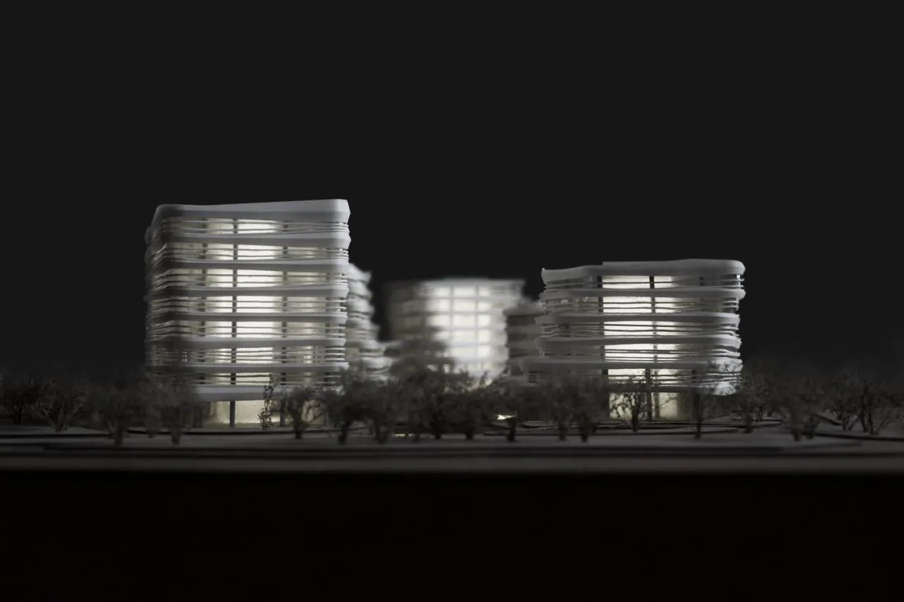 BIM Architecture | Xishan Zhigu - Beijing Collaborative Innovation Park/CAA Architecture Firm