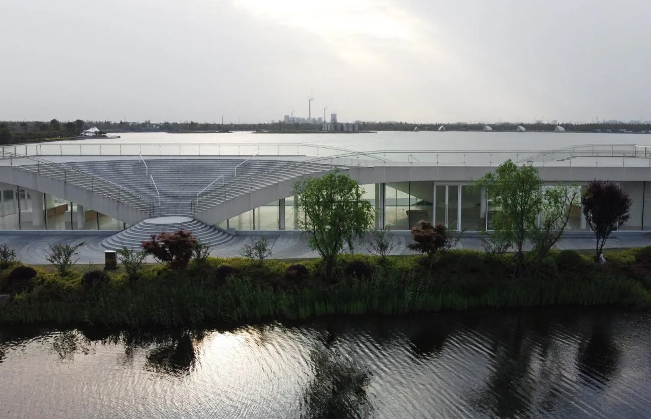 BIM Architecture | Ginkgo Swan Lake Cruise Terminal/Underwater Architecture