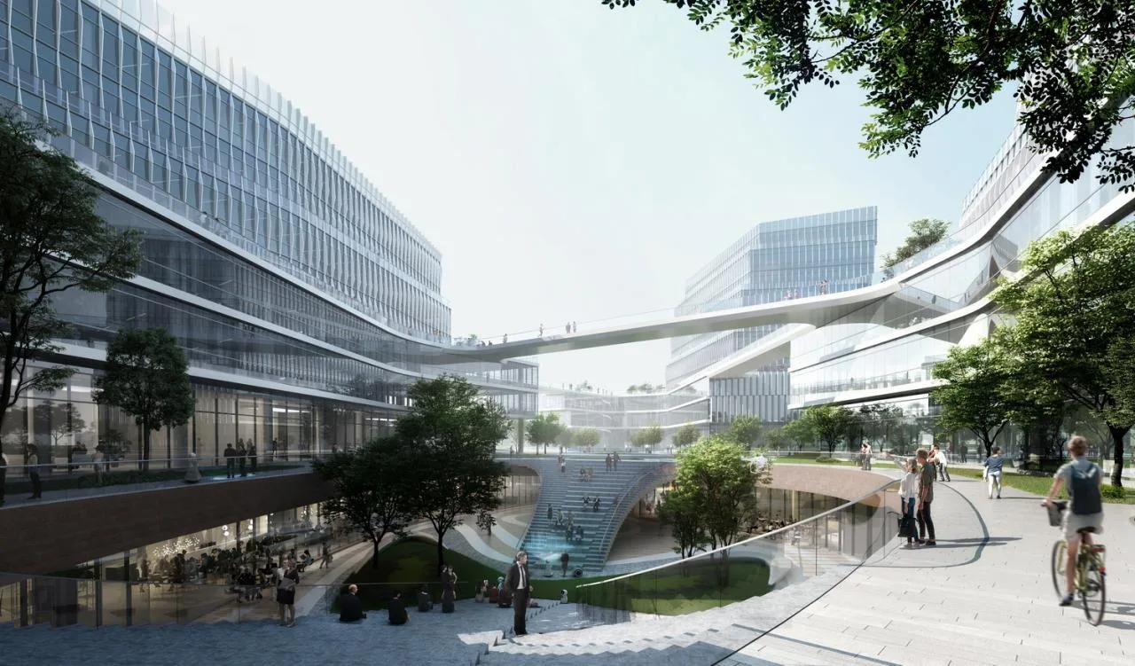 BIM Architecture | Xishan Zhigu - Beijing Collaborative Innovation Park/CAA Architecture Firm
