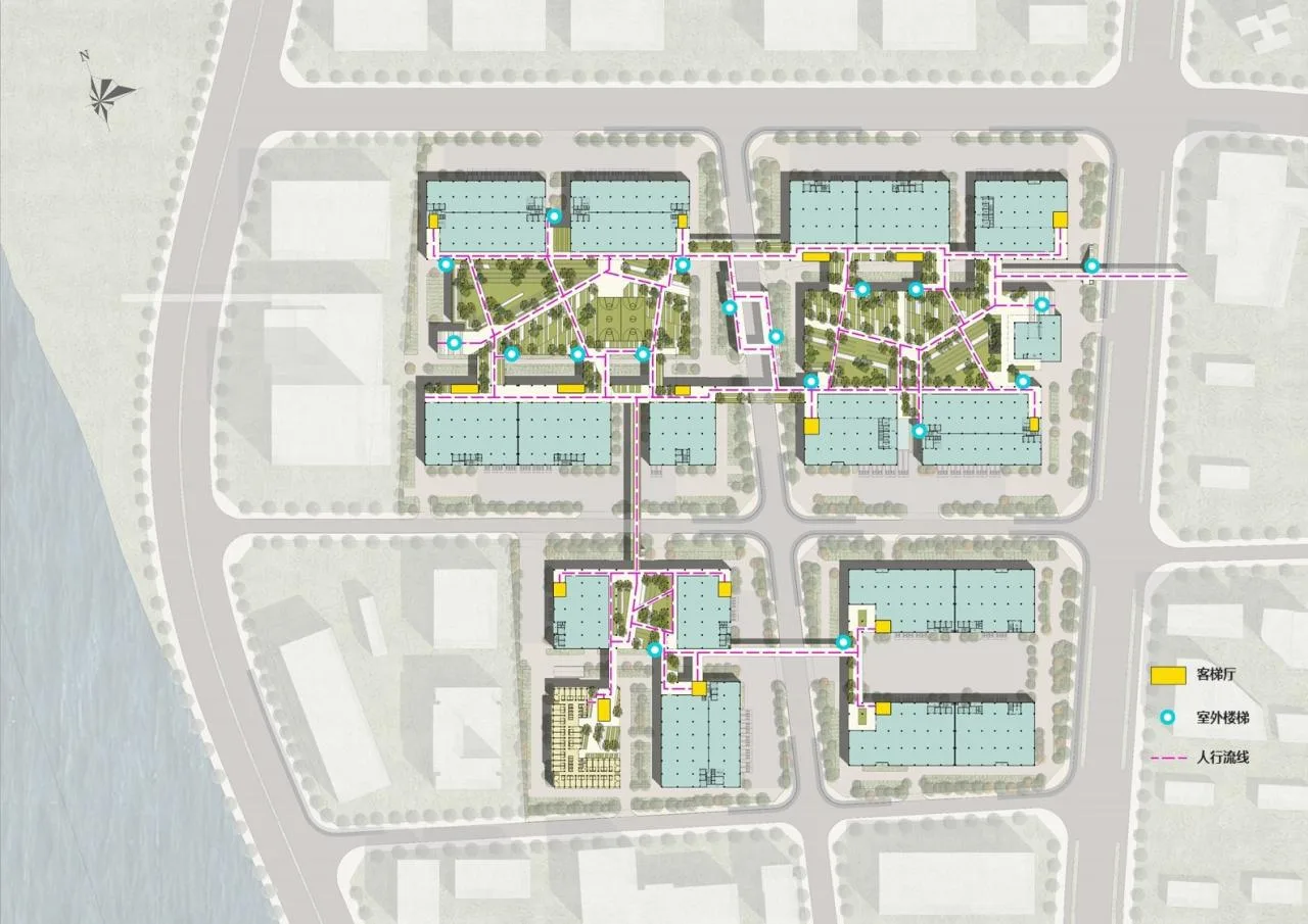 BIM Architecture | Engineering Survey and Design for the "Construction to Construction 4 Units" Project in Hexi District/Shenzhen Architectural Design and Research Institute Co., Ltd