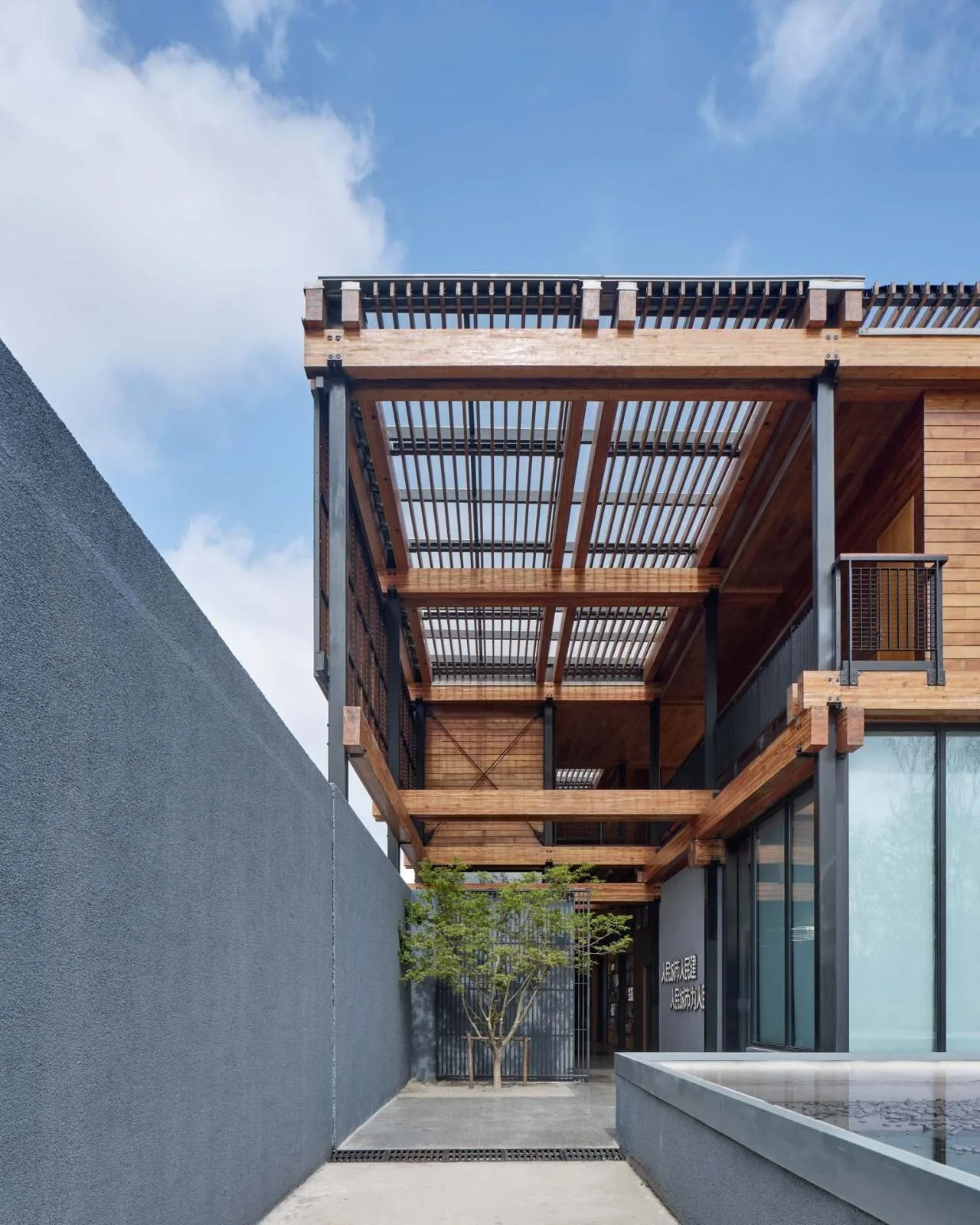 BIM Architecture | Yangpu Binjiang People's City Construction Exhibition Hall, Renren Hall/Tongji Original Design Studio