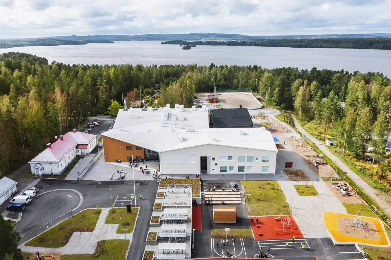BIM Architecture | Hankasalmi School/Parviainen Architects