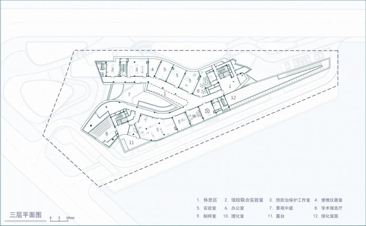 BIM Architecture | Three Gorges Cultural Relics Technology Protection Base, Chongqing/Yuandao Architecture