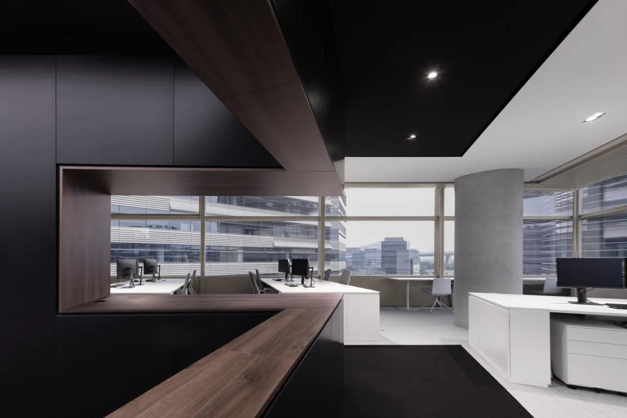 BIM Architecture | Designer's Office: Black and White Container/Line+Architectural Firm