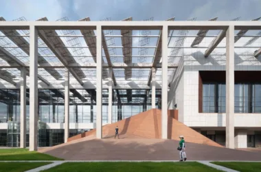 BIM Architecture: Baisha Island Financial Ecological Town Community Center by URBANUS Urban Practice-BIM WORLD