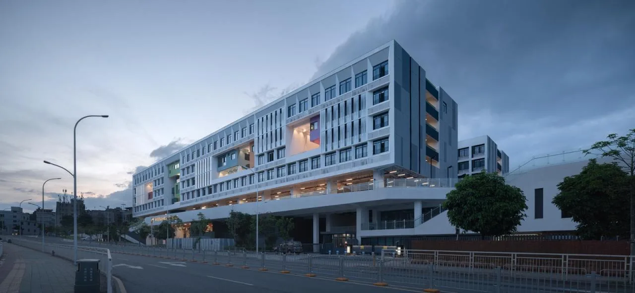 BIM Architecture | Shenzhen Longhua District Xingzhi Middle School/Zhubo Design Joint Public Works