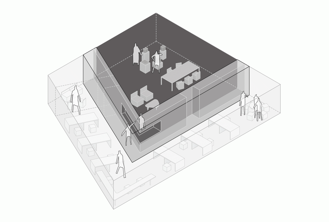 BIM Architecture | Designer's Office: Black and White Container/Line+Architectural Firm