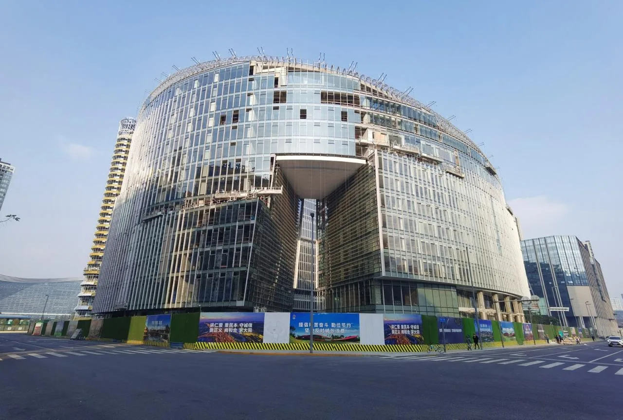 BIM Architecture | Chengdu High tech Vanke Center - Urban Garden of High tech Zone/Laguarda. Low Architects