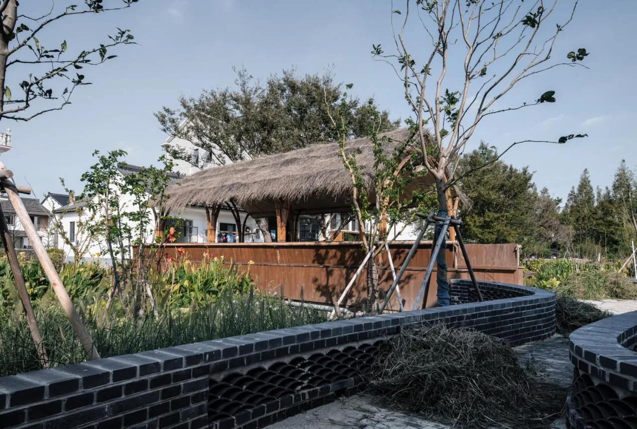 BIM Architecture | Low Cost Whole Village Renovation Practice: Rural Revitalization of Liyao Village in Fengxian, Shanghai/Water Stone Design