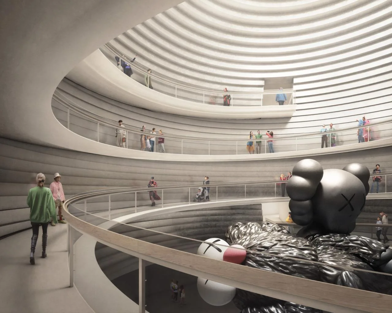 BIM Architecture | NGV Contemporary, Australia's largest contemporary art gallery, announces its proposal/Angelo Candalepas and Associates