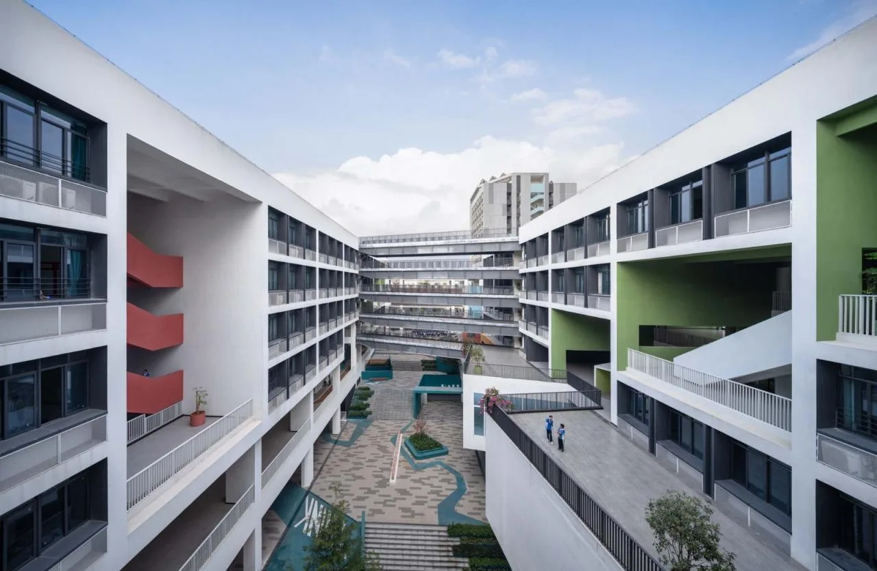 BIM Architecture | Shenzhen Longhua District Xingzhi Middle School/Zhubo Design Joint Public Works
