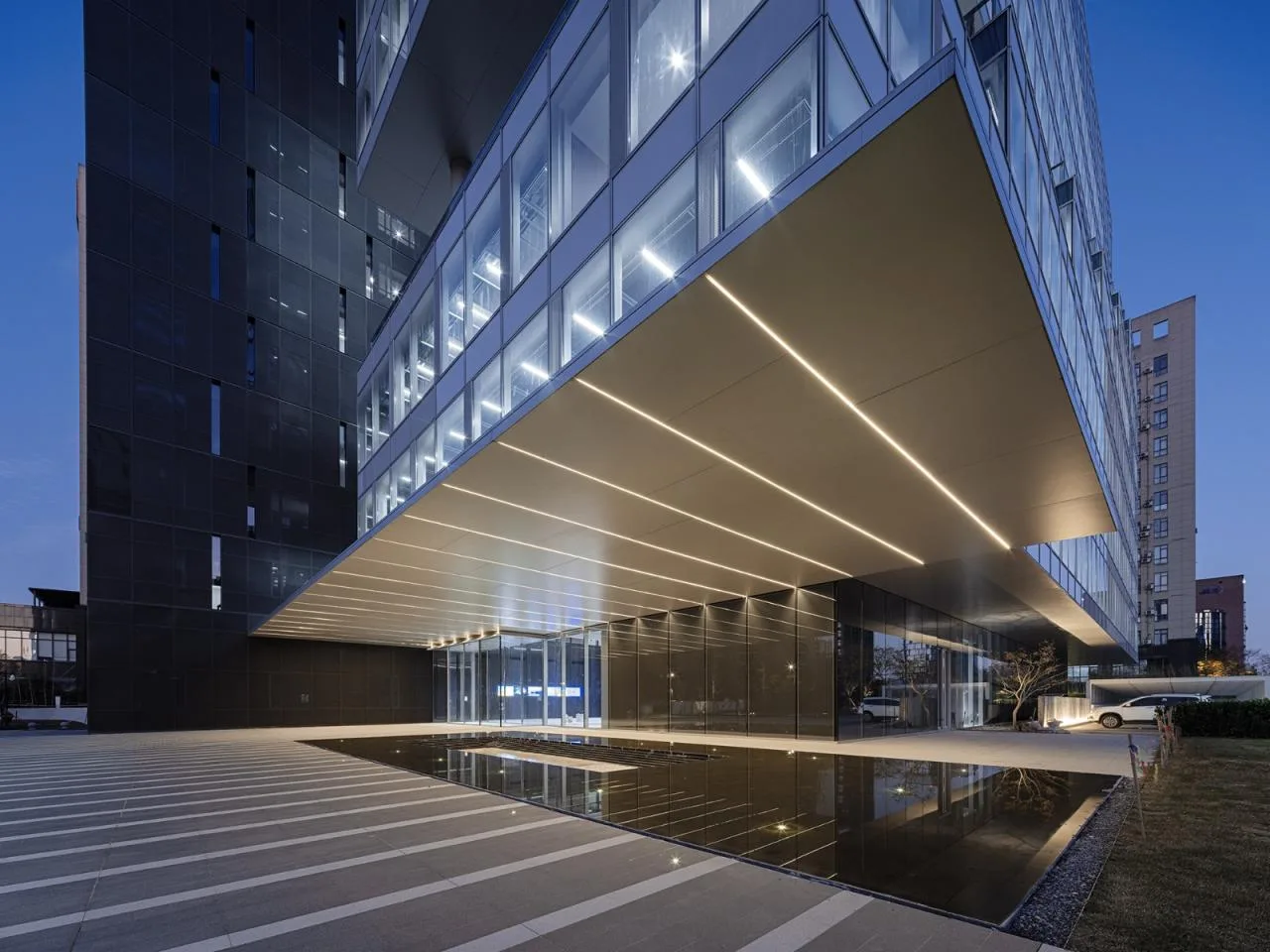 BIM Architecture | Hangzhou Weixing Intelligent Headquarters Project Record/Meng Fanhao - ad × line+