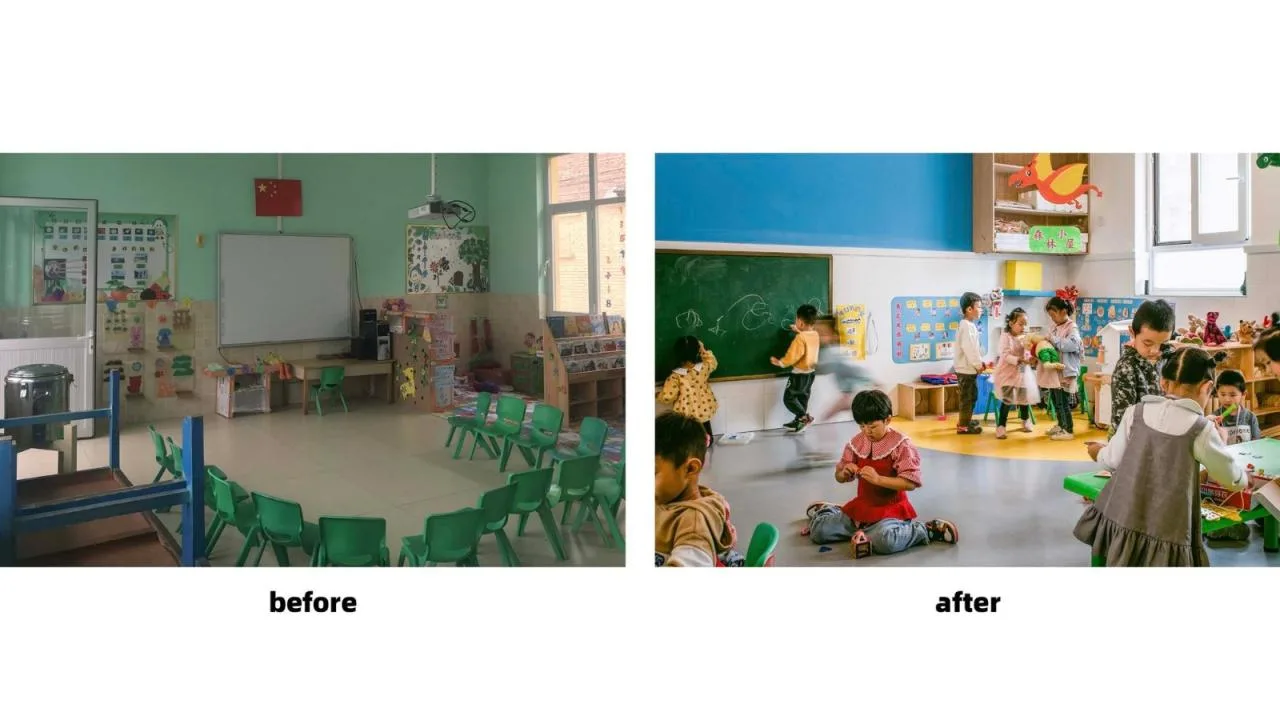 BIM Architecture | Xian County Sunshine Kindergarten/Public Architecture