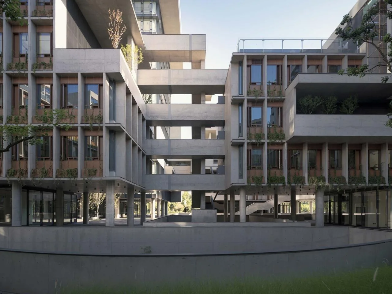 BIM Architecture | Chengdu Luhu Floating Headquarters Office Building/Vertical Building