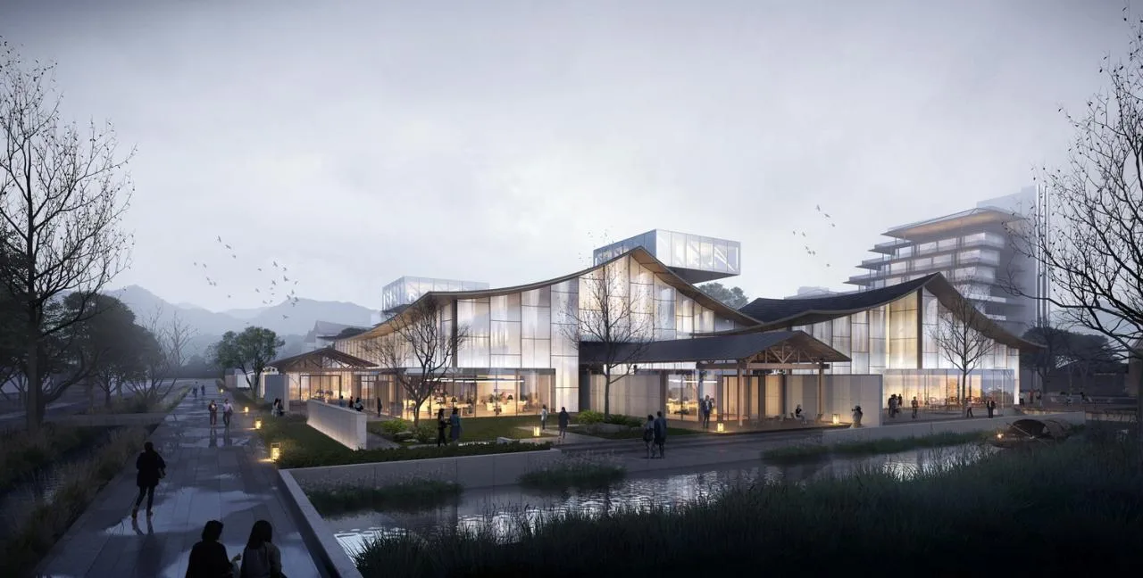 BIM Architecture | Bid Candidate | Environmental Design: Suzhou Qingtai Sino Japanese Industrial Design Village/Line+, MLA+