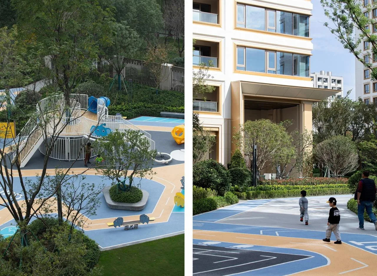 BIM Architecture | Urban Forest Residential Garden/ZSD Zhuoshi
