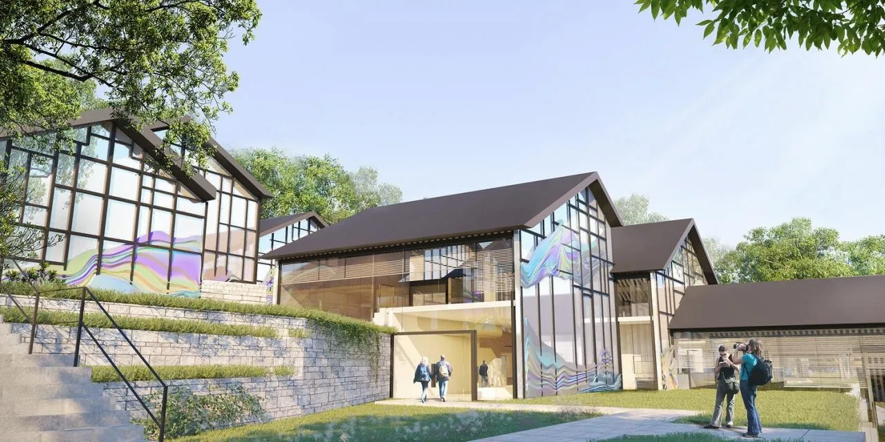 BIM Architecture | Linhe Moying - Xianshi Ancient Town Activity Complex Scheme Design/Outsiders Architecture