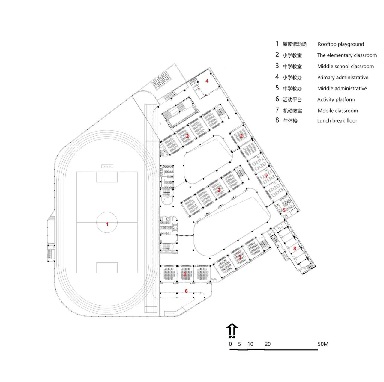 BIM Architecture | Shenzhen Pingshan East Bay Area Experimental School/Shendu Design