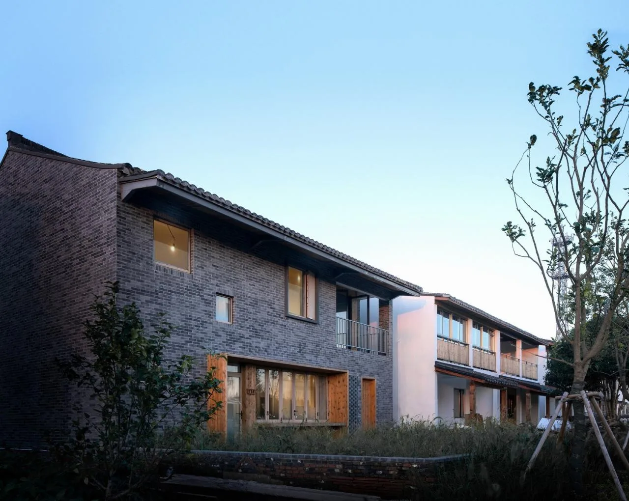 BIM Architecture | Low Cost Whole Village Renovation Practice: Rural Revitalization of Liyao Village in Fengxian, Shanghai/Water Stone Design