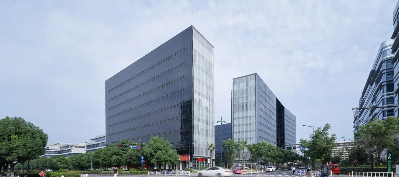BIM architecture | Gad works | Open and closed three-dimensional garden, Hangzhou Guanrui Building