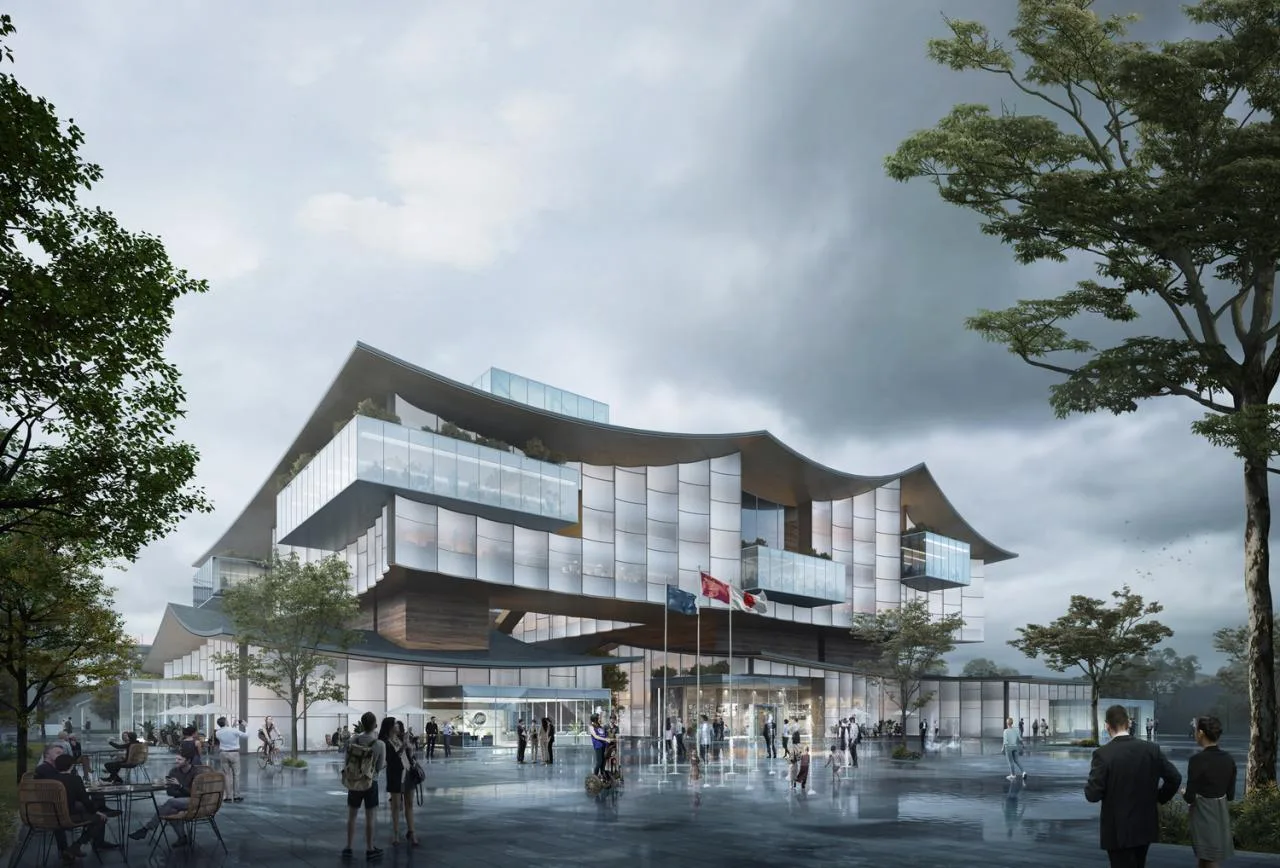 BIM Architecture | Bid Candidate | Environmental Design: Suzhou Qingtai Sino Japanese Industrial Design Village/Line+, MLA+