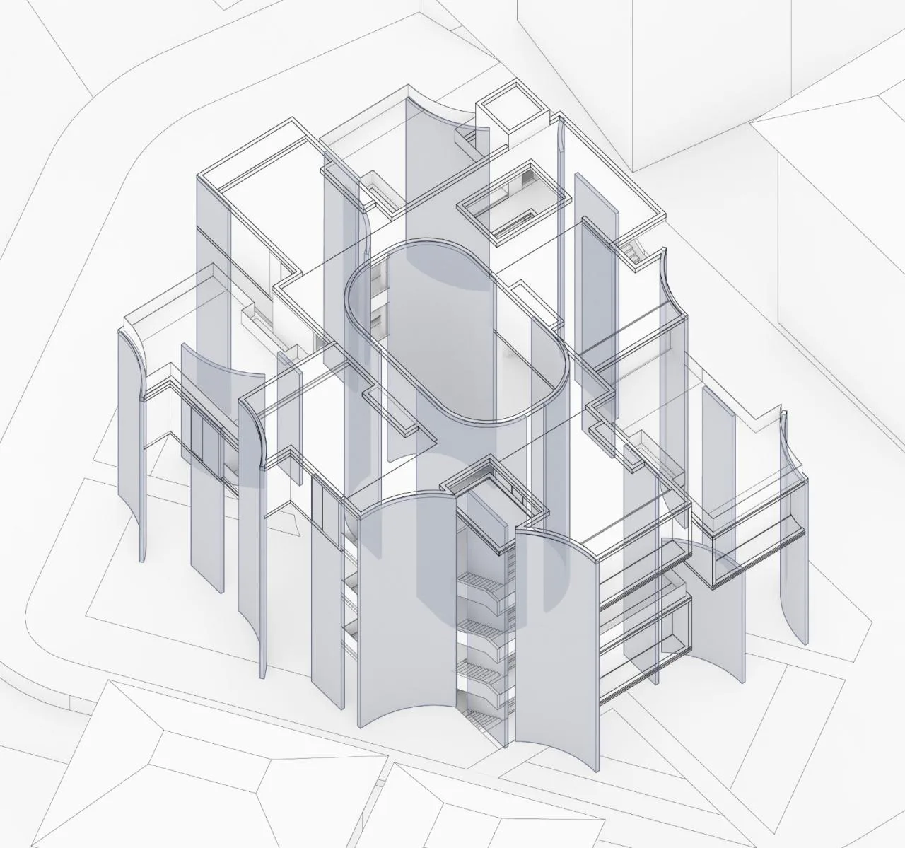 BIM Architecture | Fortress Besieged Hotel: Hotel and Literature/Nanxu