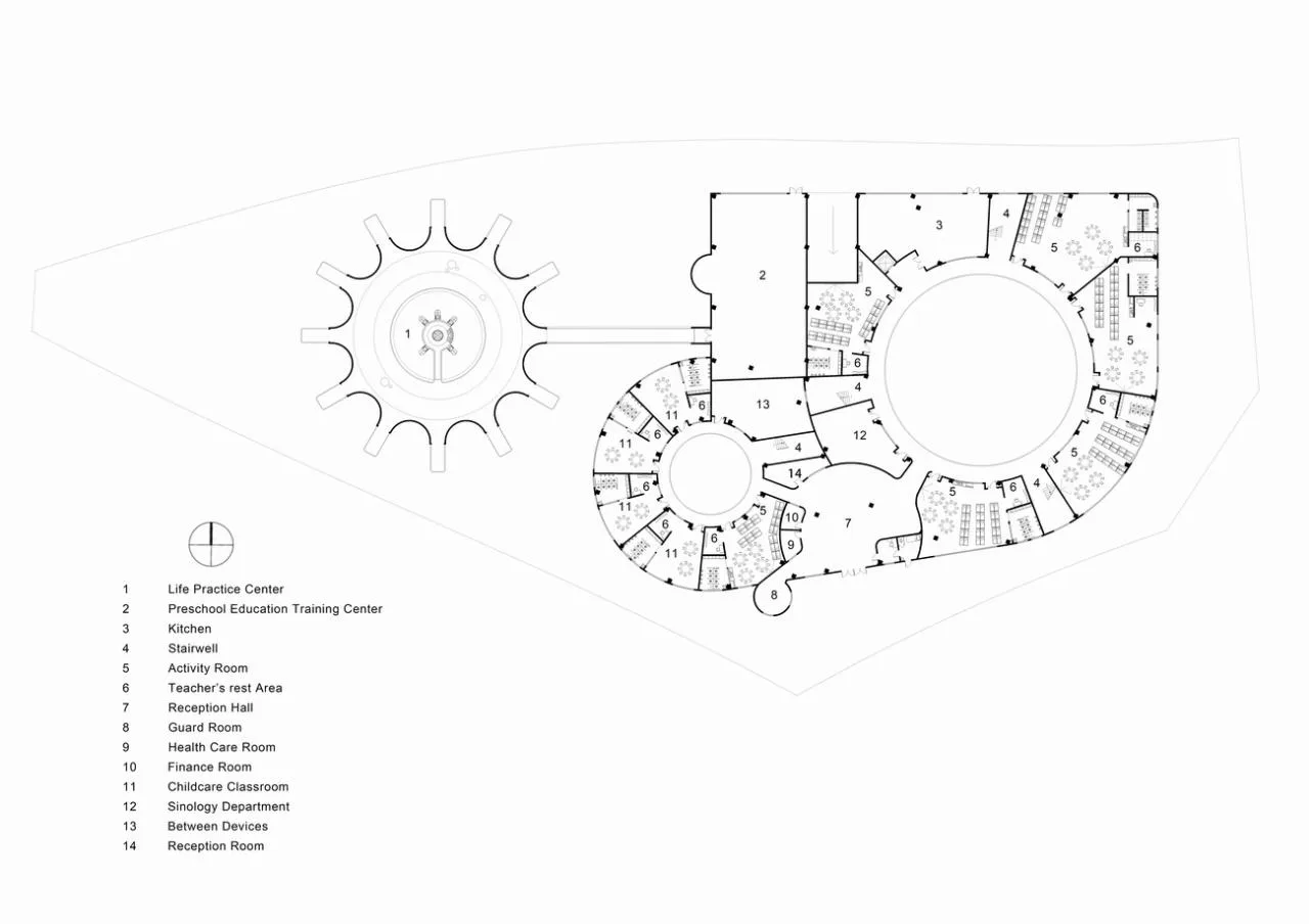 BIM Architecture | Chongqing Danan Street Kindergarten: Building a Forest Kindergarten/Deca Architectural Design Center in the Name of Art