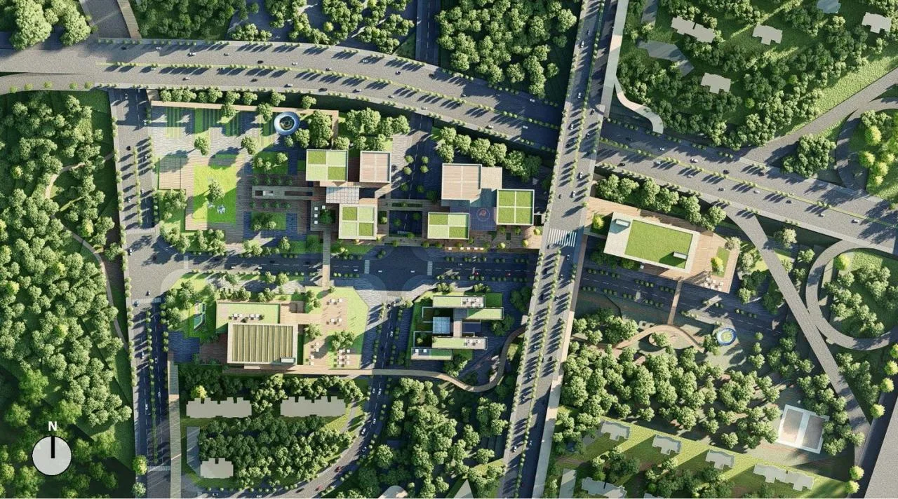 BIM Architecture | Lanzhou Gaolan Community Cultural and Sports Center/Yijing Architectural Design
