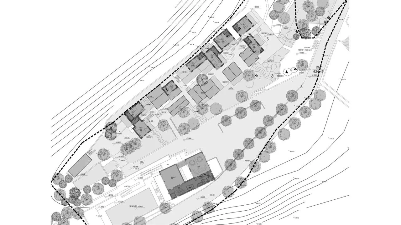 BIM Architecture | Hidden North Luxury Hotel/Penda China