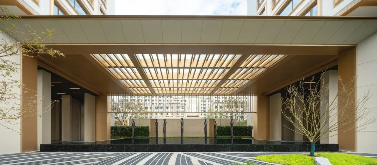 BIM Architecture | Urban Forest Residential Garden/ZSD Zhuoshi