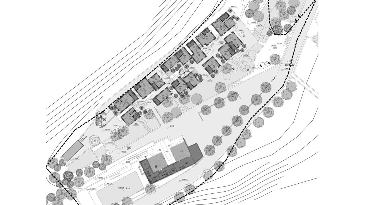 BIM Architecture | Hidden North Luxury Hotel/Penda China