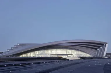 BIM Architecture: China Yellow Sea Wetland Museum by Shanghai Urban Construction Design Firm-BIM WORLD